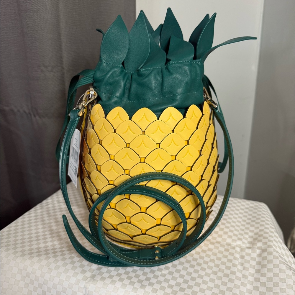 Kate Spade Pineapple Drawstring Crossbody